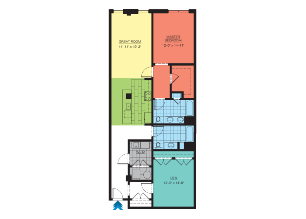 Apartment floor plan
