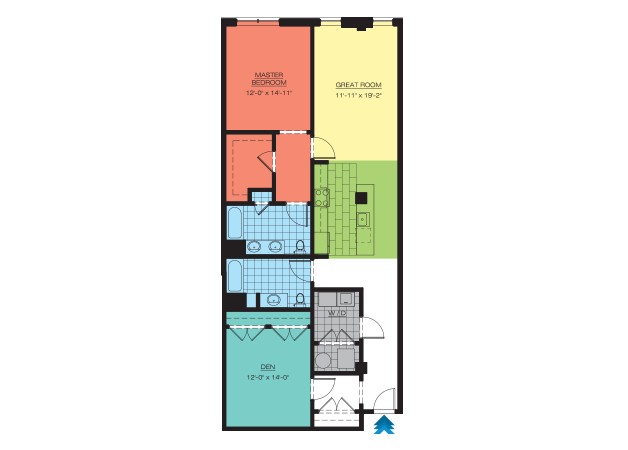 Apartment floor plan