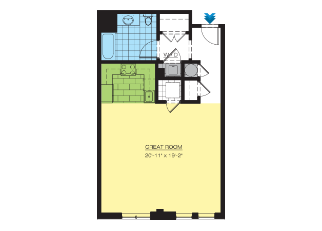 Apartment floor plan