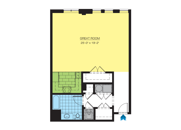 Apartment floor plan