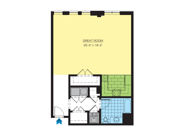 Apartment floor plan