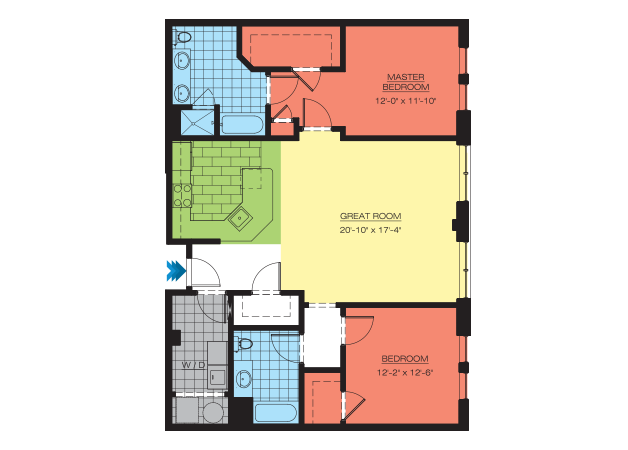 Apartment floor plan